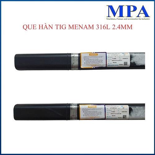 Que hàn Tig Menam 316L 2.4mm